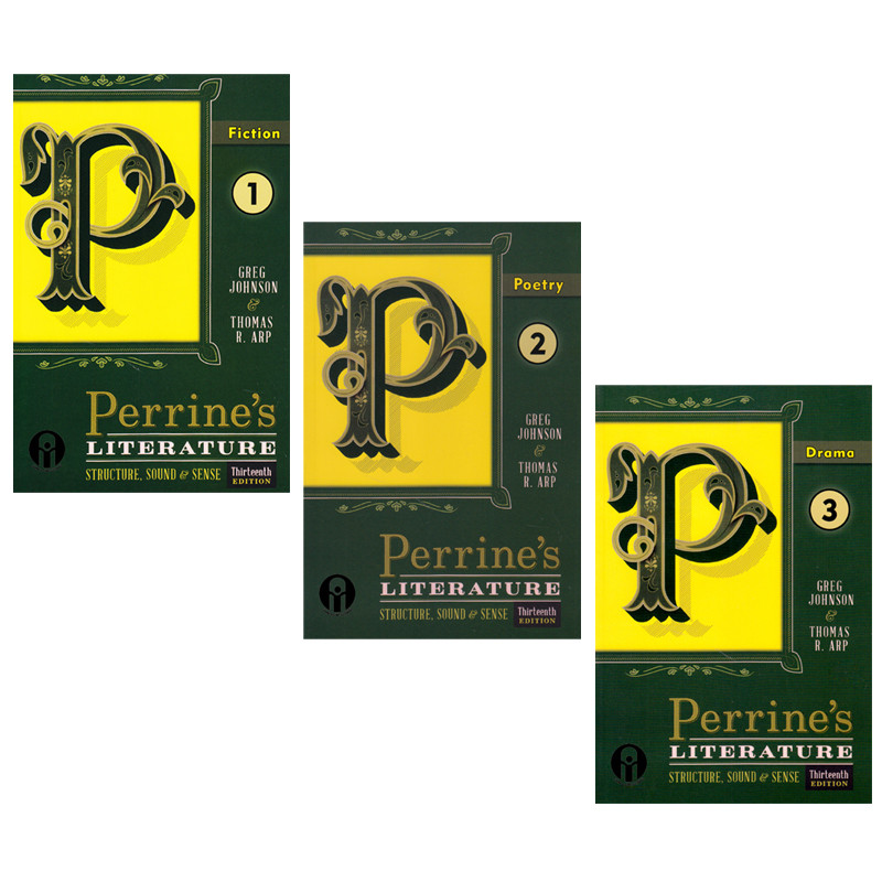 کتاب Perrine s Literature Structure , Sound And Sense 1 Fiction اثر Greg Johnson And Thomas R. Arp انتشارات الوندپویان سه جلدی