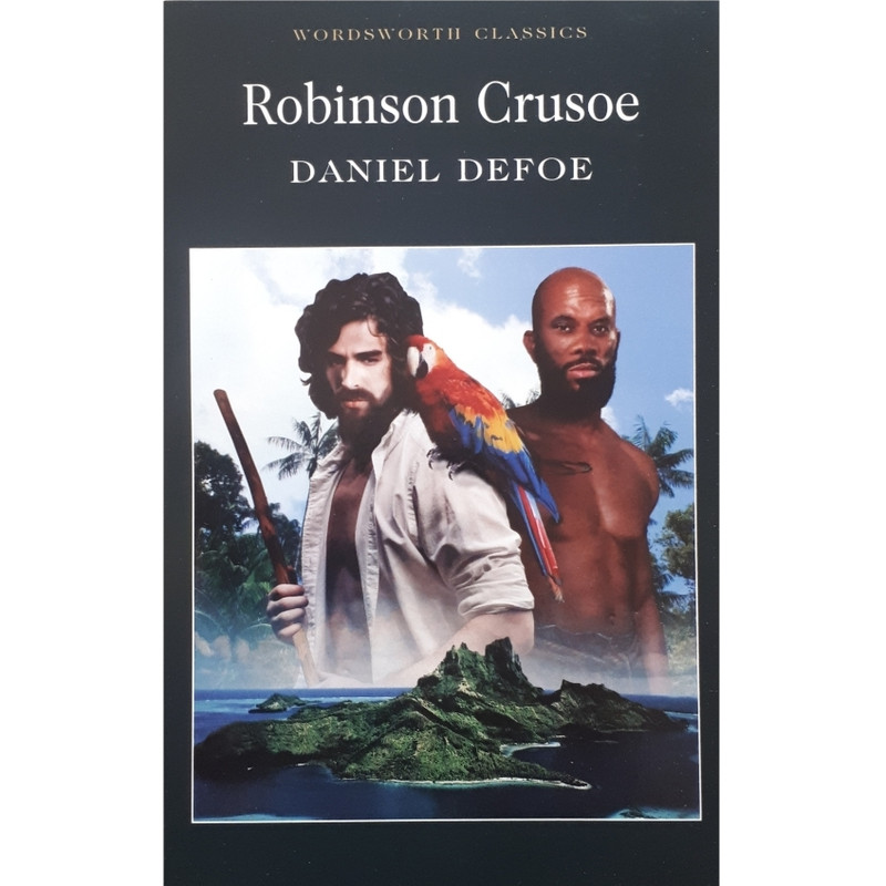 كتاب Robinson Crusoe اثر Daniel Defoe انتشارات وردز ورث