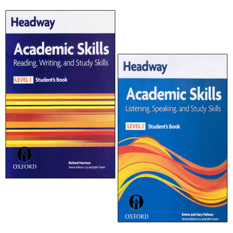 کتاب Headway Academic Skills Listening, Speaking, Reading, Writing And Study Skills Level Level 1 اثر جمعی از نویسندگان انتشارات الوندپویان دو جلدی