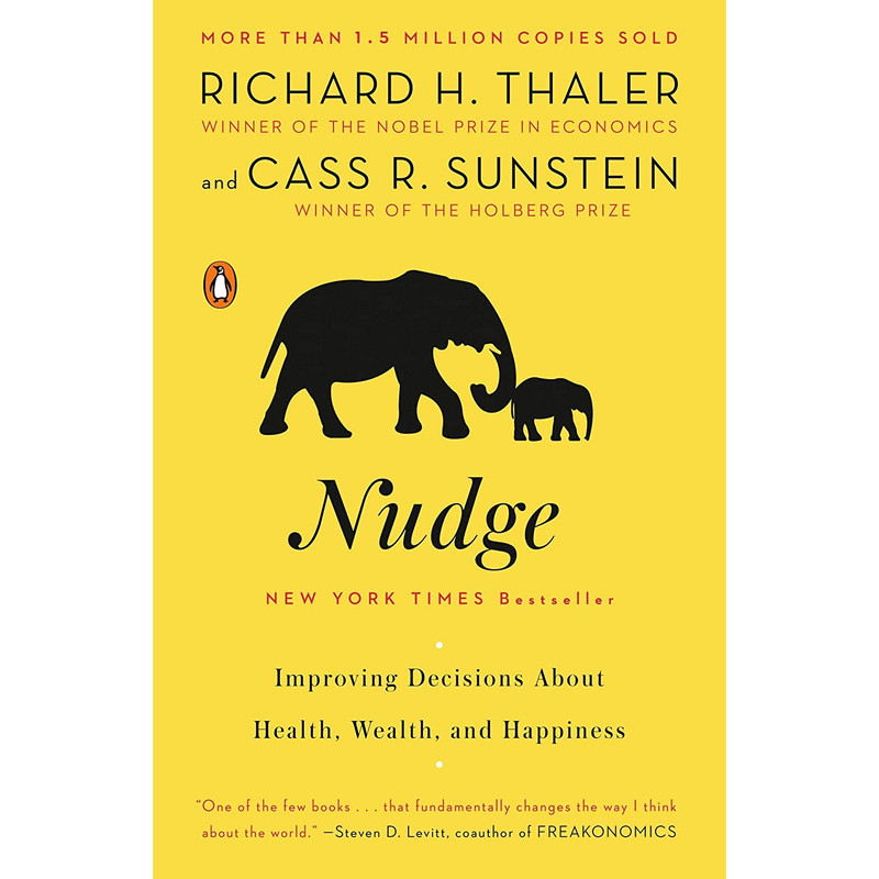 کتاب Nudge اثر Richard H. Thaler and Cass R. Sunstein انتشارات پنگوئین