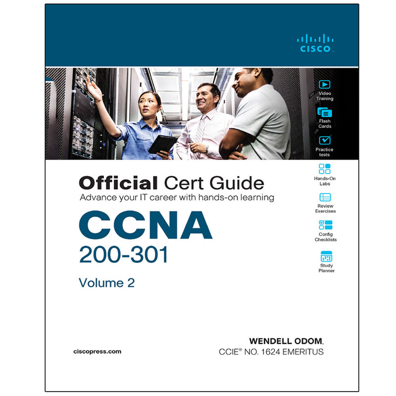 کتاب CCNA 200-301 Volume 2 Official Cert Guide اثر WENDELL ODOM انتشارات رایان کاویان