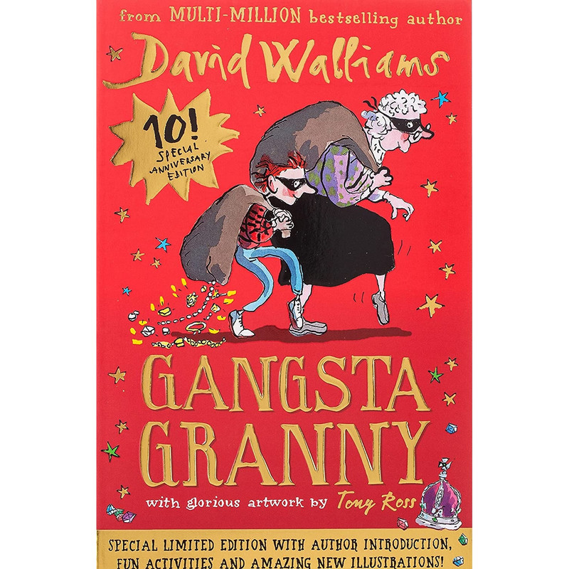 کتاب Gangsta Granny اثر David Walliams انتشارات HarperCollins Childrens Books