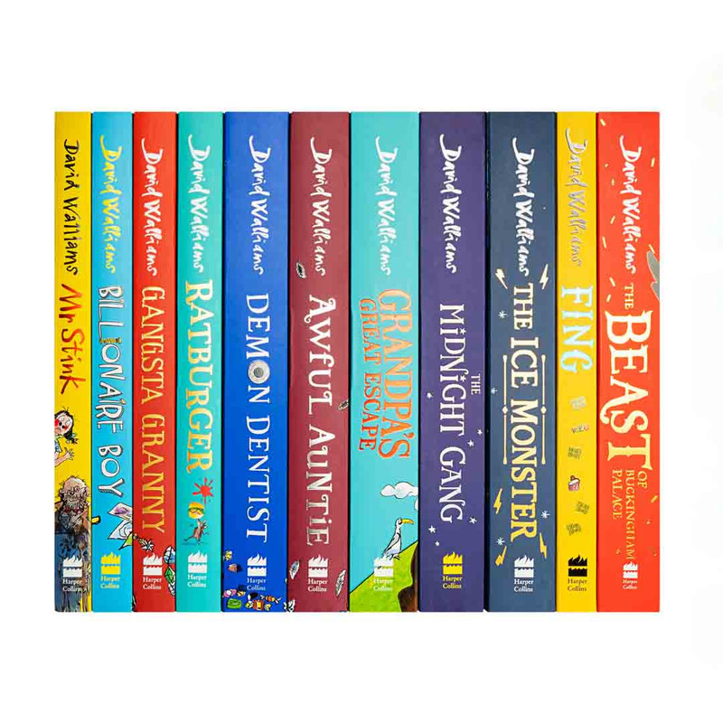 کتاب‌Illustrated David Walliams Tales اثر David Walliams انتشارات جنگل 11 جلدی