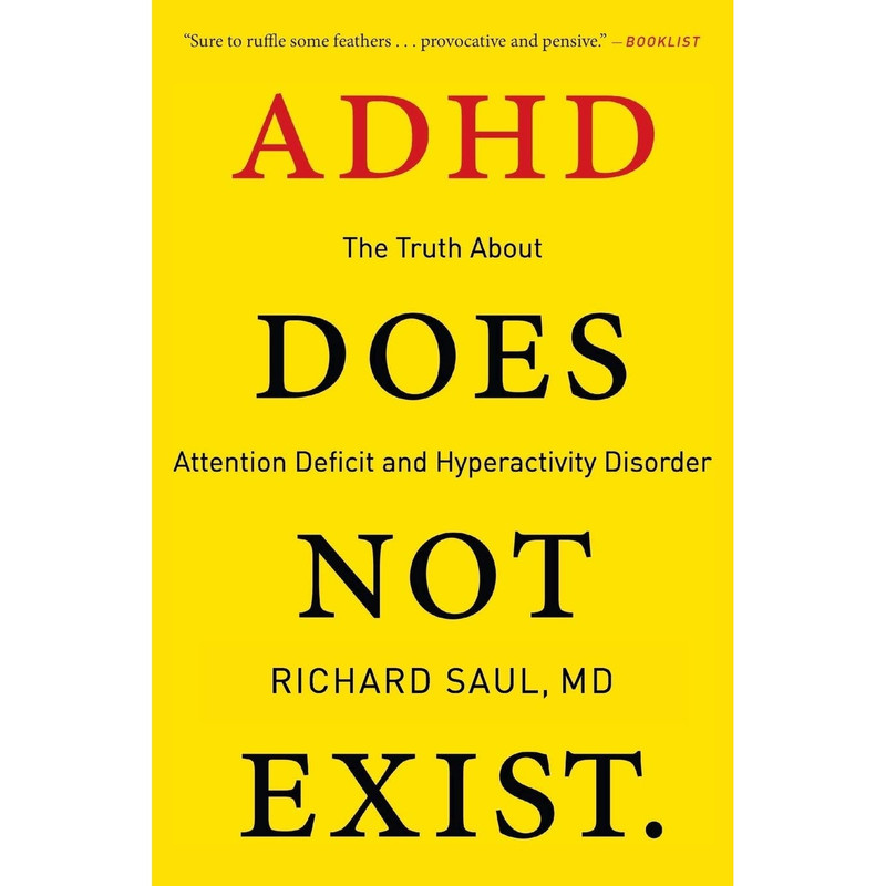 کتاب ADHD Does Not Exist اثر Richard Saul انتشارات Harper Wave