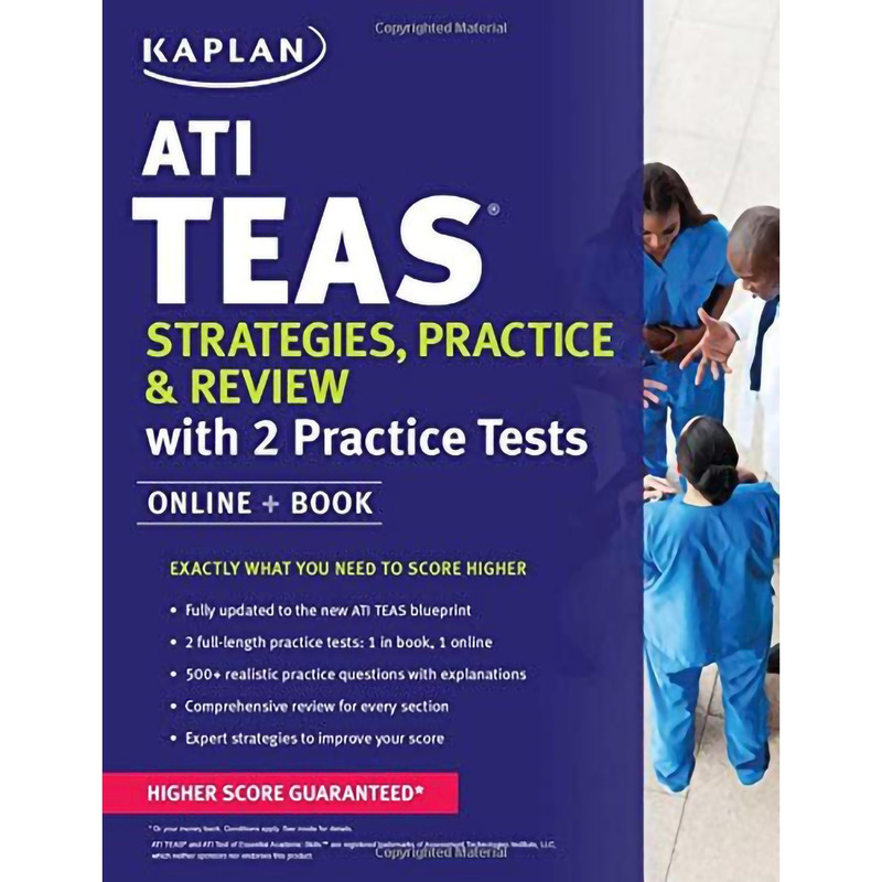 کتاب ATI TEAS Strategies, Practice  &  Review with 2 Practice Tests: Online + Book اثر Kaplan Test Prep انتشارات Kaplan Publishing