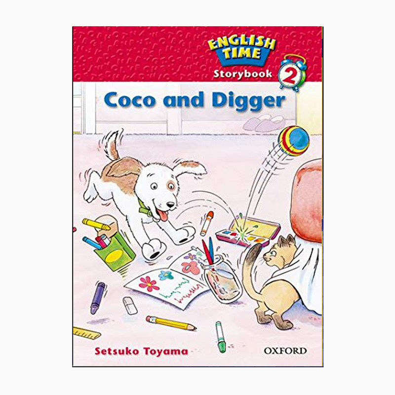 کتاب  Storybook English time 2 Coco and Digger اثر Setsuko Toyama انتشارات OXFORD