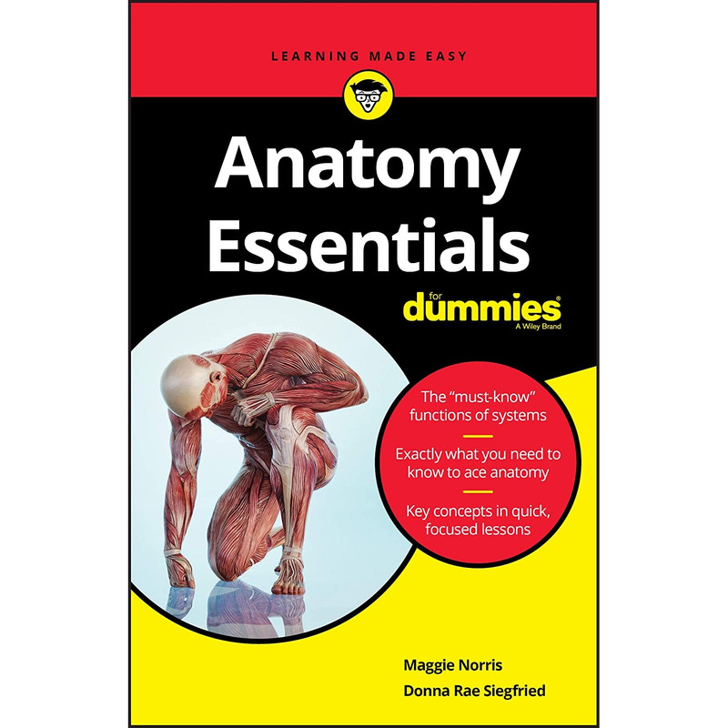 کتاب Anatomy Essentials For Dummies اثر Maggie A. Norris and Donna Rae Siegfried انتشارات For Dummies
