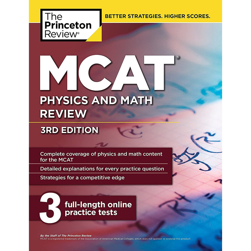 کتاب MCAT Physics and Math Review اثر James L. Flowers انتشارات Princeton Review