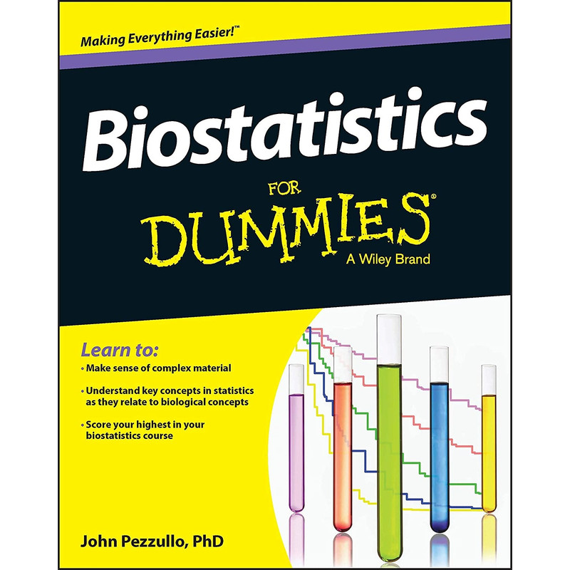 کتاب Biostatistics For Dummies اثر John C. Pezzullo انتشارات For Dummies
