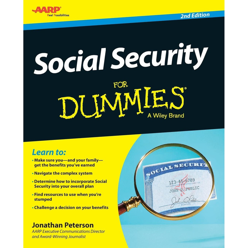 کتاب Social Security For Dummies اثر Jonathan Peterson انتشارات For Dummies