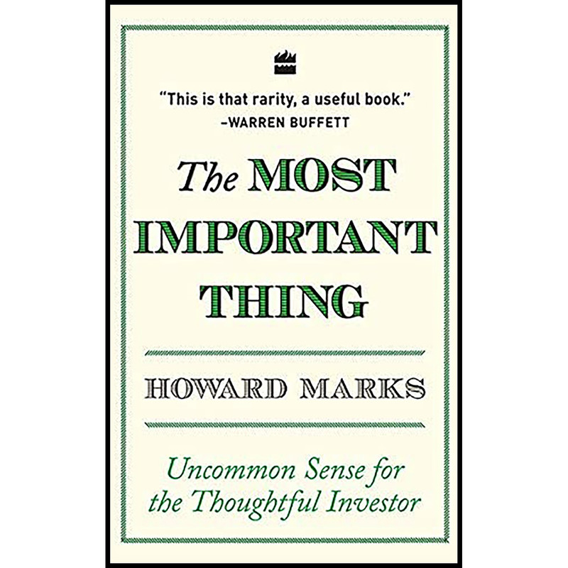 کتاب The Most Important Thing اثر Howard Marks انتشارات HarperCollins India