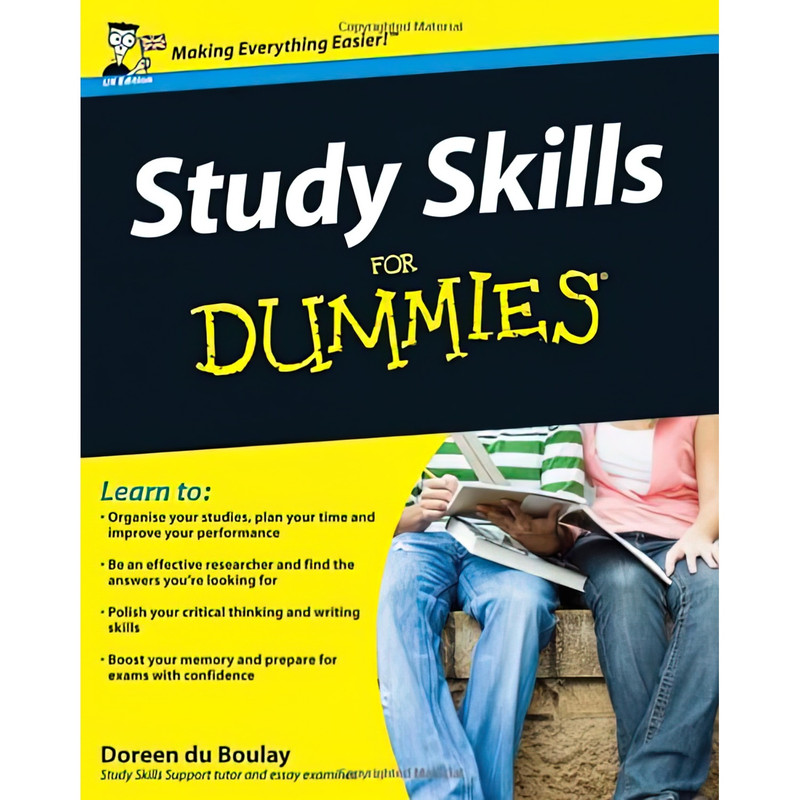 کتاب Study Skills For Dummies اثر Doreen Du Boulay انتشارات For Dummies