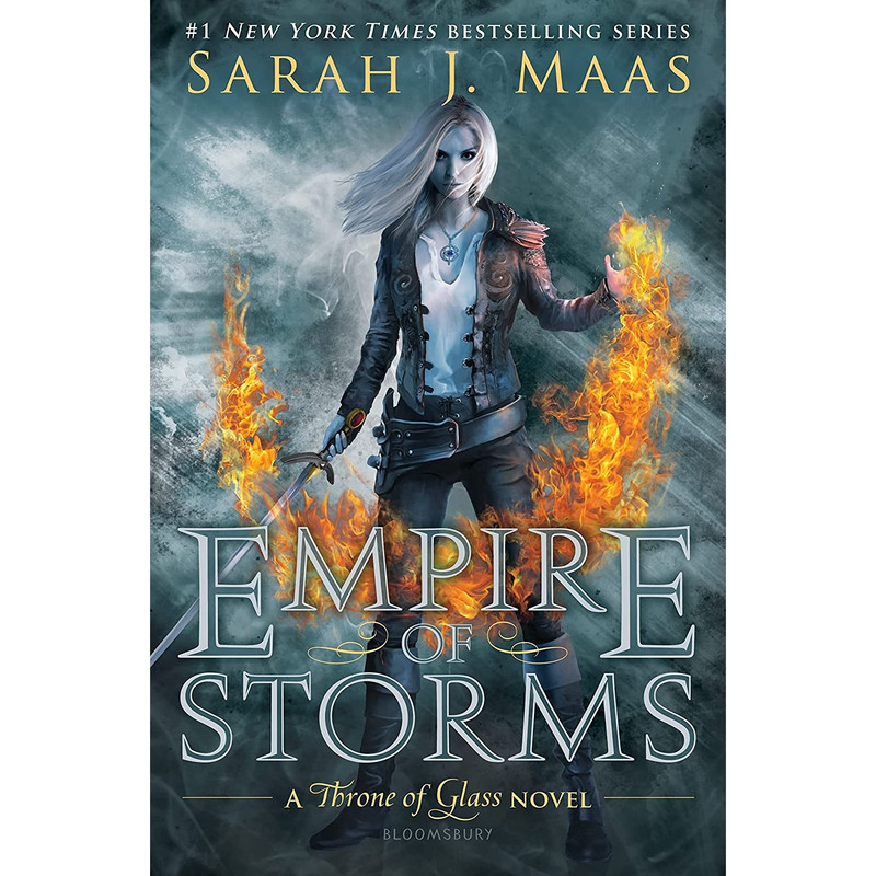 کتاب Empire of Storms اثر Sarah J. Maas انتشارات بلومزبری