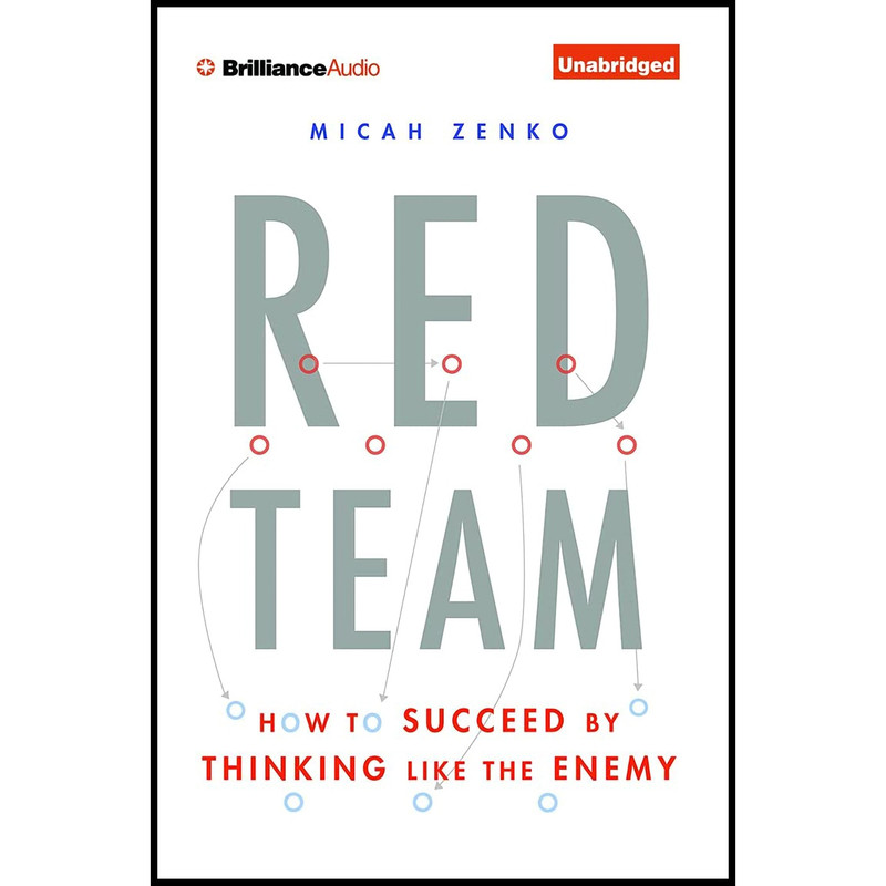کتاب Red Team اثر Micah Zenko and Christopher Lane انتشارات Brilliance