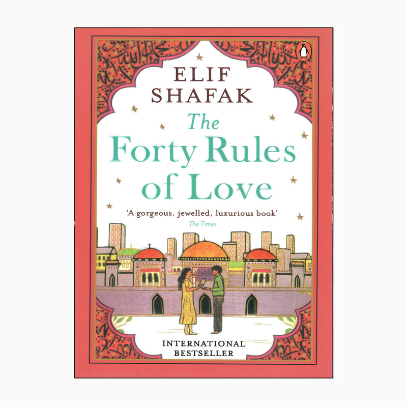 کتاب the forty rules of love اثر Elif Shafak انتشارات پنگوئین