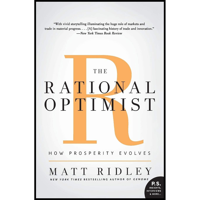 کتاب The Rational Optimist اثر Matt Ridley انتشارات تازه ها