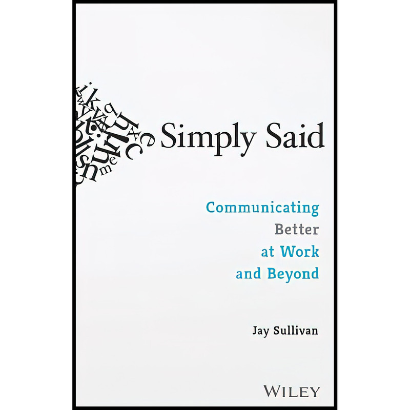 کتاب Simply Said اثر Jay Sullivan انتشارات Wiley