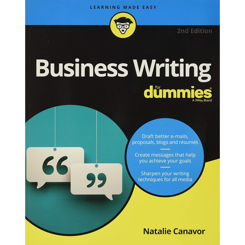 کتاب Business Writing For Dummies اثر Natalie Canavor انتشارات For Dummies