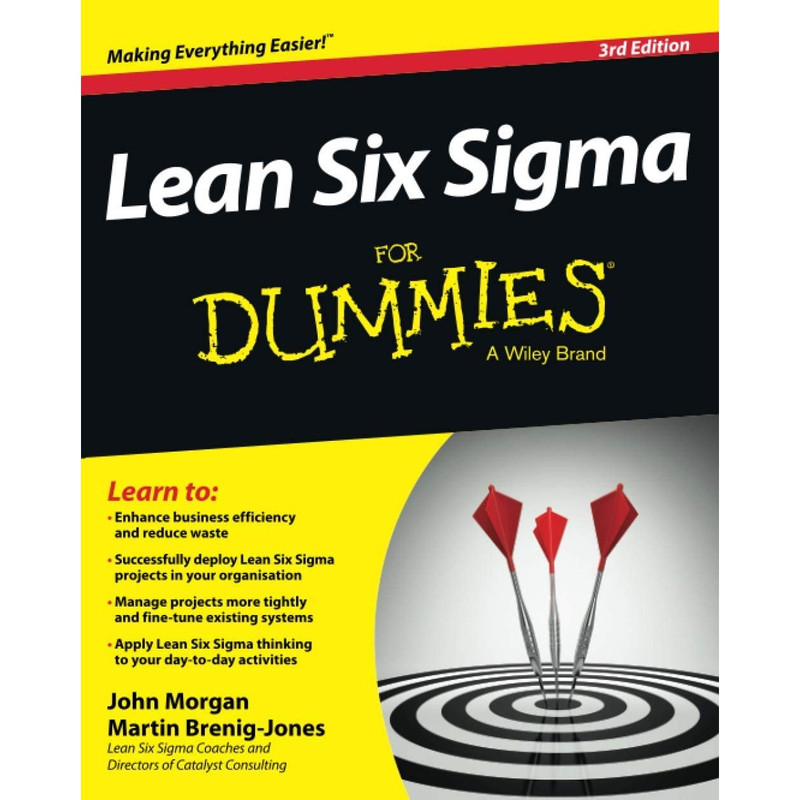 کتاب Lean Six Sigma For Dummies 3e اثر John Morgan انتشارات For Dummies