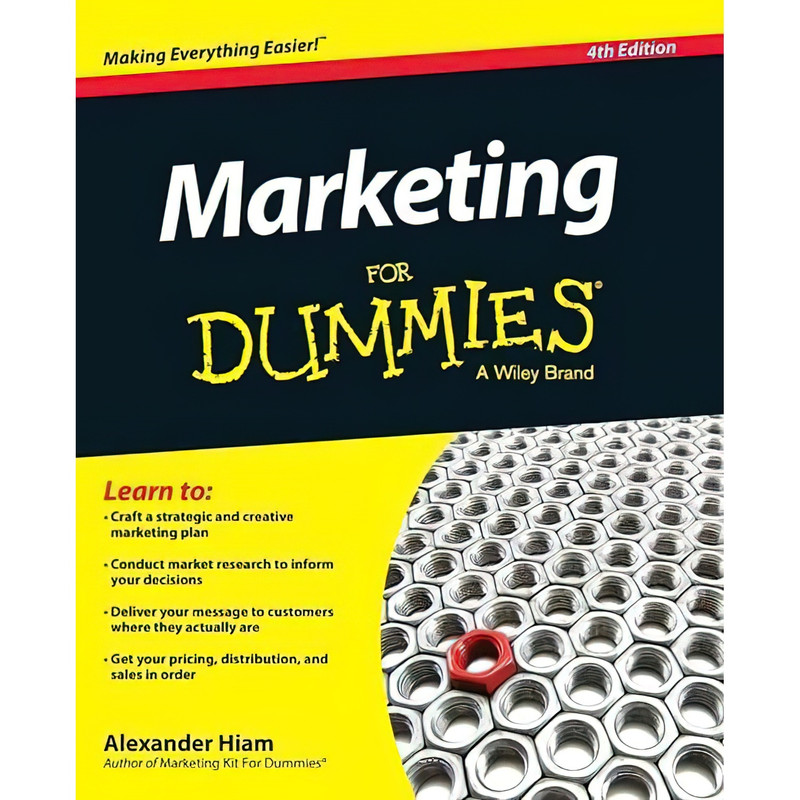 کتاب Marketing For Dummies اثر Alexander Hiam انتشارات For Dummies