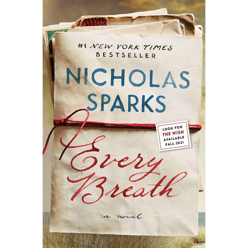 کتاب A EVERY BREATH اثر Nicholas Sparks انتشارات SPHERE