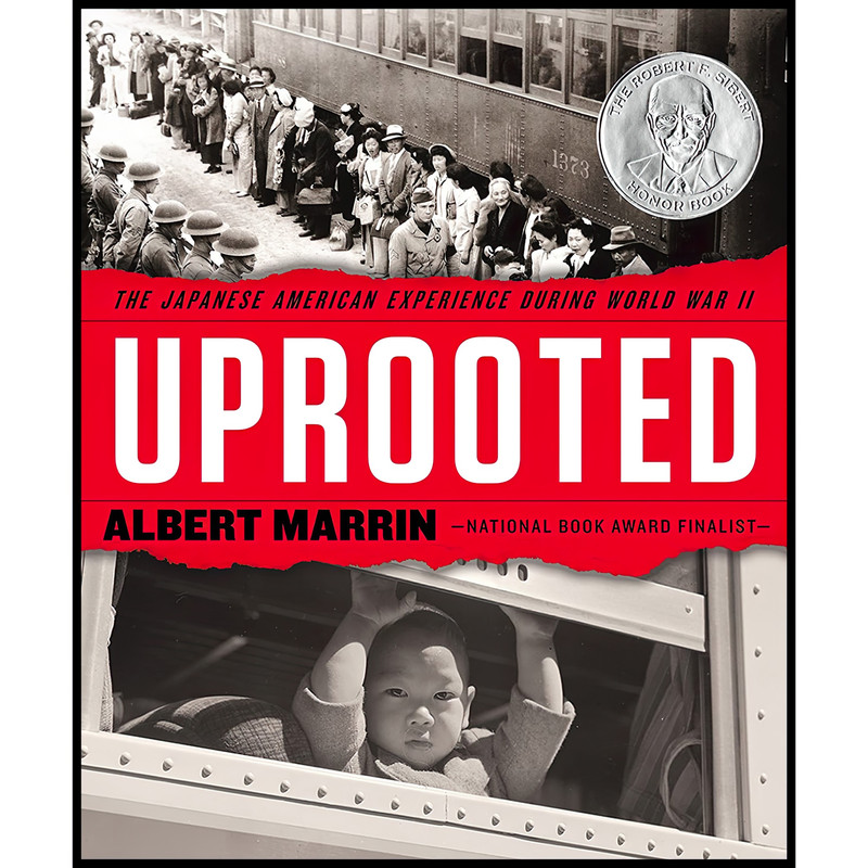 کتاب Uprooted اثر Albert Marrin انتشارات Knopf Books for Young Readers