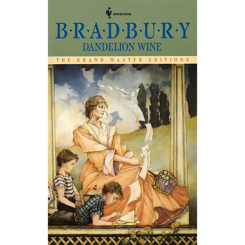 کتاب Dandelion Wine اثر Ray Bradbury انتشارات Bantam Books