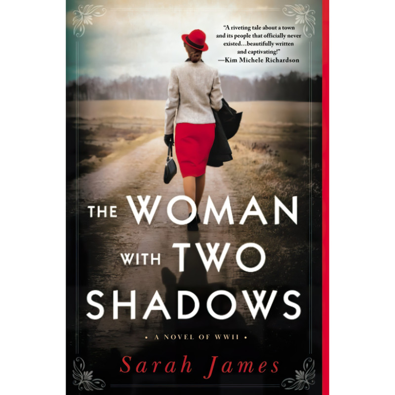 کتاب The Woman with Two Shadows اثر Sarah James انتشارات Sourcebooks Landmark