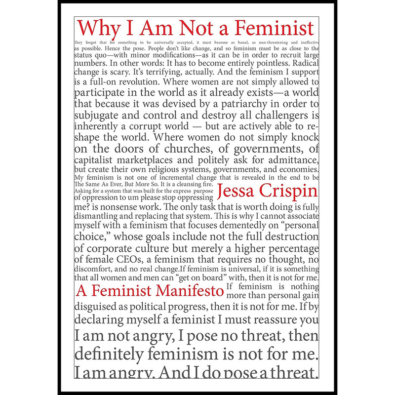 کتاب Why I Am Not A Feminist اثر Jessa Crispin انتشارات Melville House