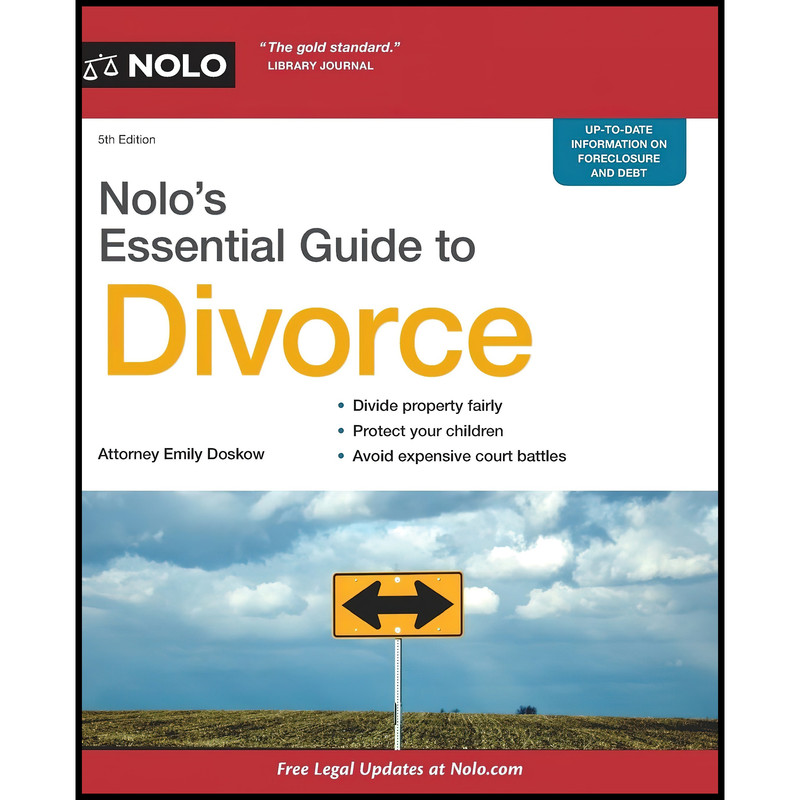 کتاب Nolo,s Essential Guide to Divorce اثر Emily Doskow انتشارات NOLO