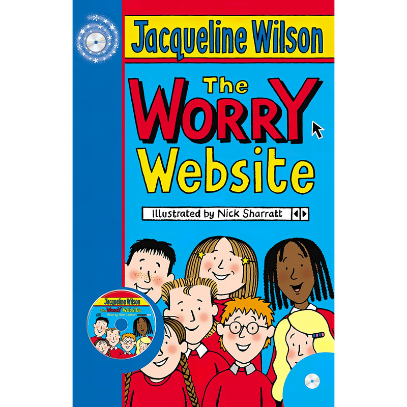 کتاب The Worry Website اثر Jacqueline Wilson انتشارات Corgi