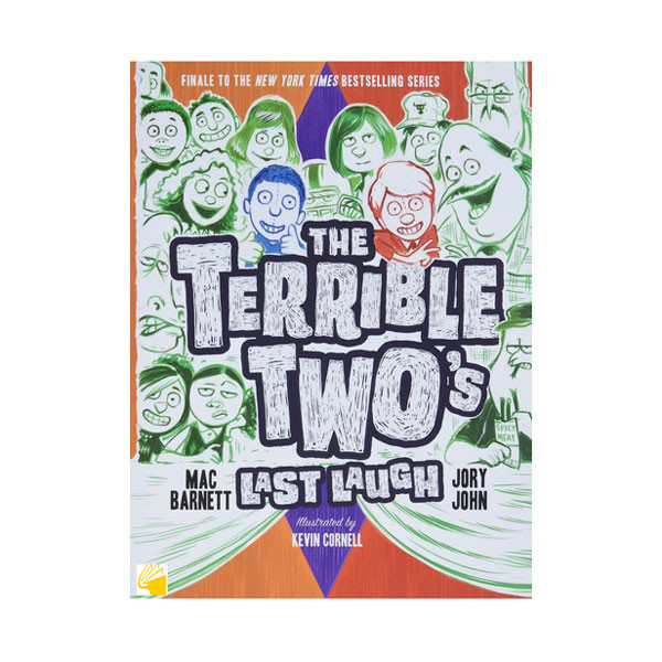 کتاب the terrible two last laugh اثر Mac Barnett انتشارات معیار علم
