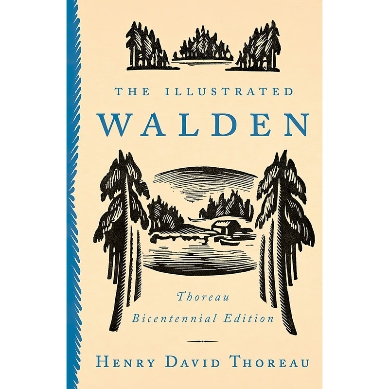 کتاب The Illustrated Walden اثر Henry David Thoreau and American Renaissance Books انتشارات TarcherPerigee