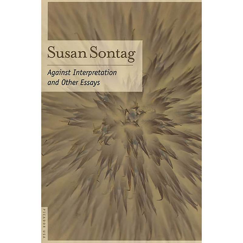 کتاب Against Interpretation اثر Susan Sontag انتشارات Picador