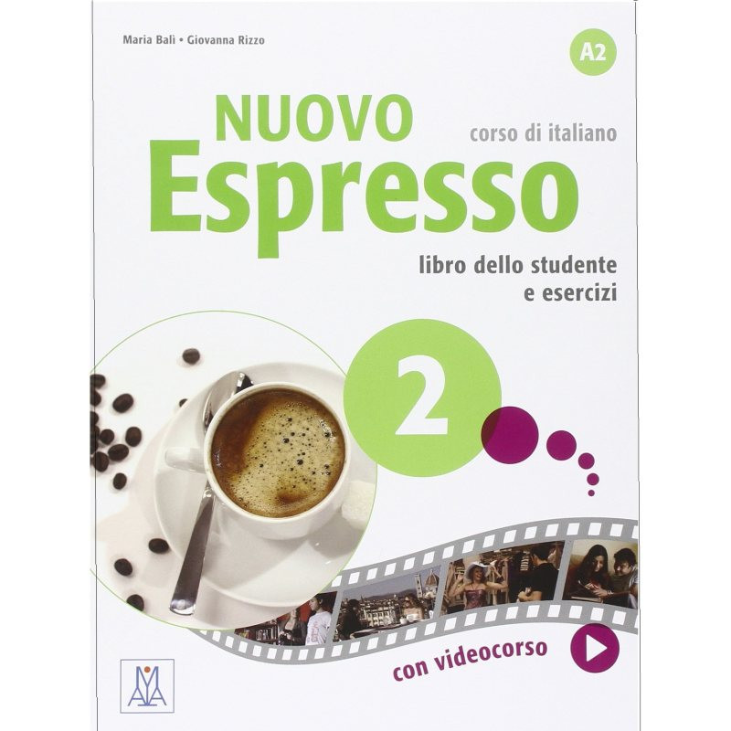 کتاب Espresso A2 اثر جمعی از نویسندگان انتشارات Alma Edizioni