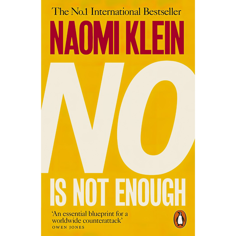 کتاب NO IS NOT ENOUGH اثر Naomi Klein انتشارات پنگوئین
