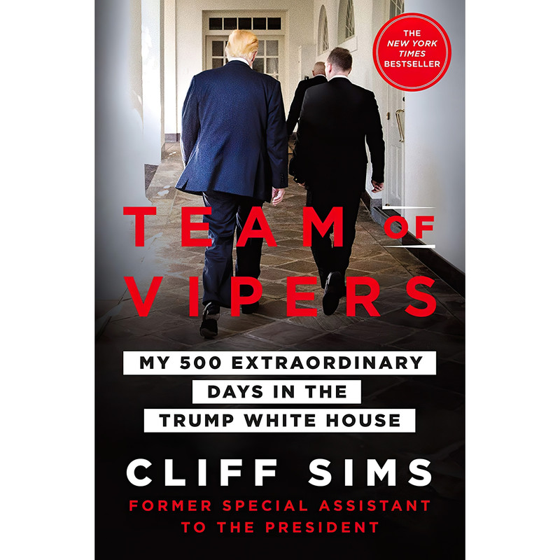 کتاب Team of Vipers اثر Cliff Sims انتشارات Thomas Dunne Books