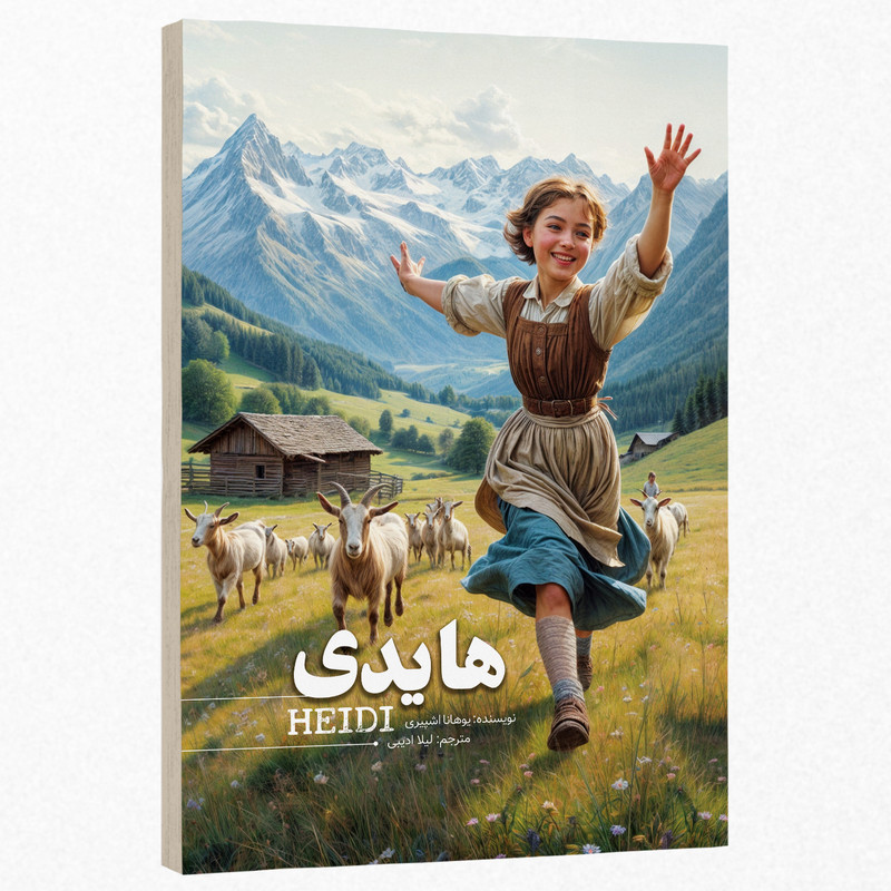 کتاب هایدی اثر یوهانا اشپیری ترجمه لیلا ادیبی انتشارات آسمان علم