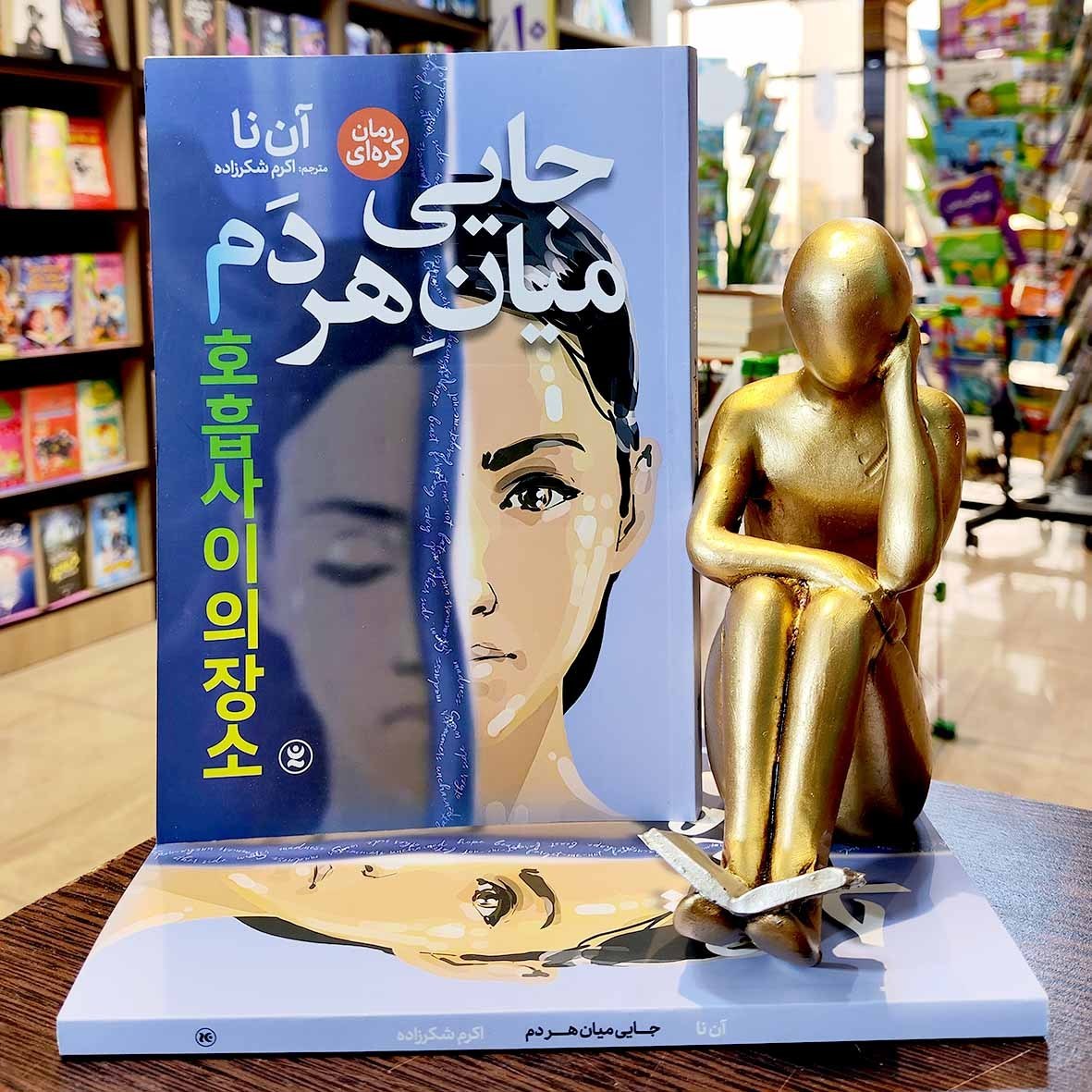 کتاب جایی میان هر دم – آن نا – اکرم شکر زاده -نشر نگاه آشنا