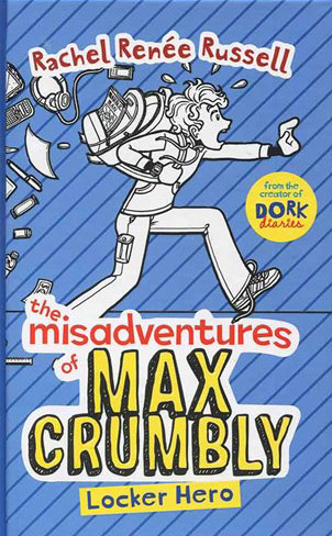 کتاب Locker Hero (Misadventures of Max Crumbly 1) (قهرمان کمد) بدبیاری های مکس کرامبلی)