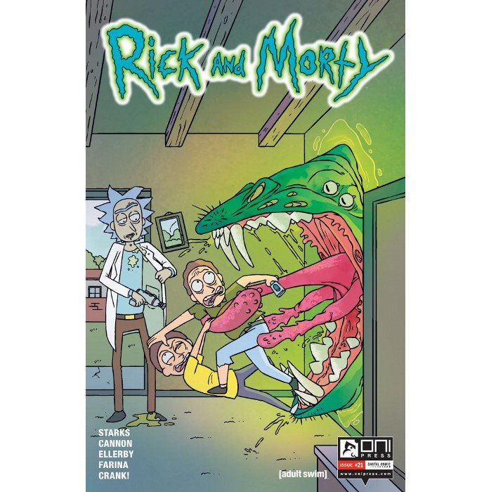 کتاب کمیک Rick and Morty 021 (2016)