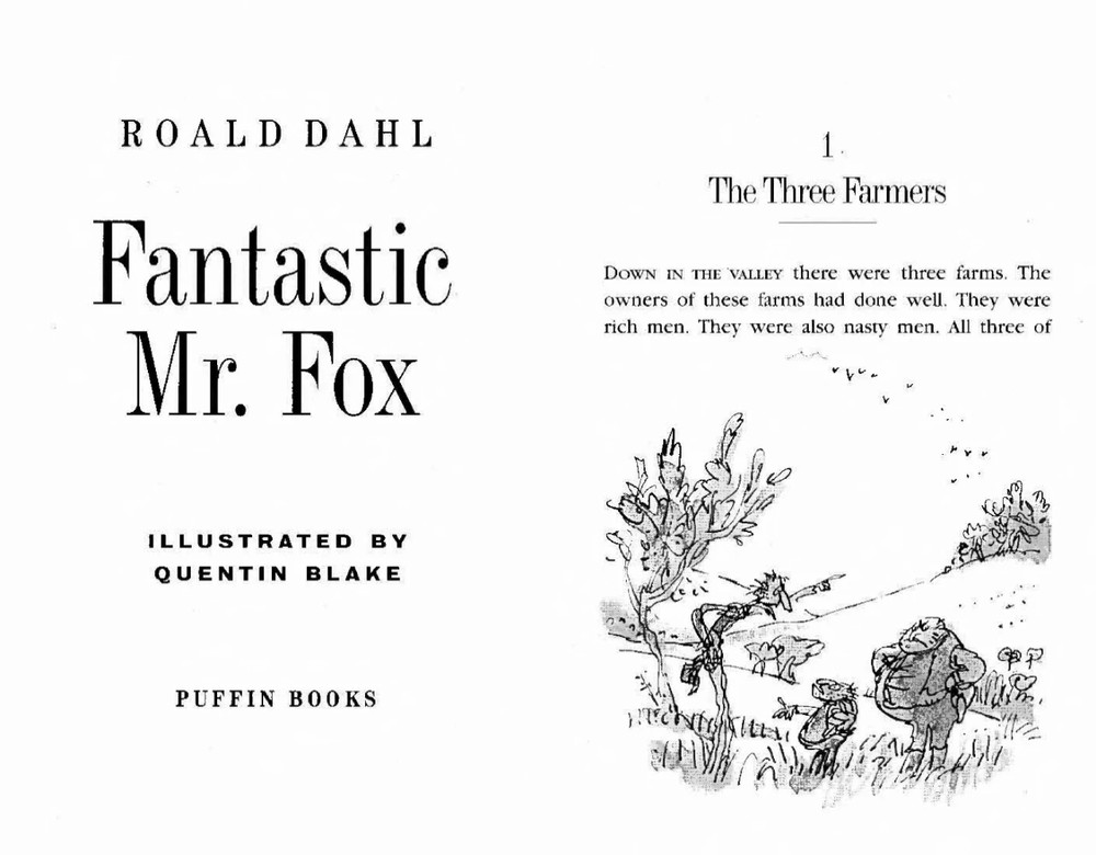 کتاب Fantastic Mr. Fox (آقای روباه شگفت‌انگیز) نسخه انگلیسی PDF | رولد دال (Roald Dahl)