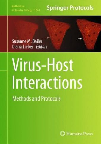 دانلود کتاب تعاملات ویروس و میزبان: روش ها و پروتکل ها ۲۰۱۳ Virus-Host Interactions: Methods and Protocols 2013