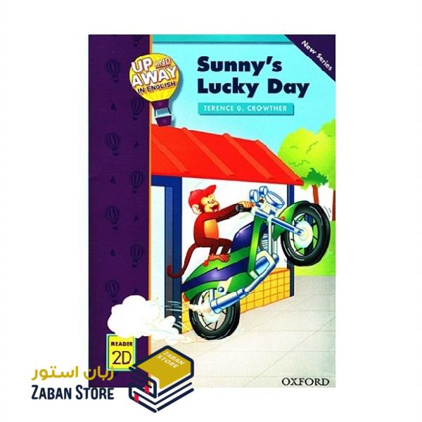 Up and Away in English Reader 2D Sunny’s Lucky Day داستان آپ اند اوی این انگلیش دو روز شانس سانی