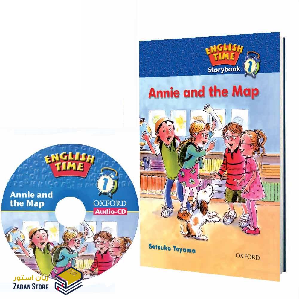 English Time 1 Story Book Annie And The Map داستان انگليش تايم یک آنی و نقشه