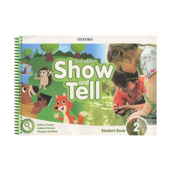 oxford show and tell 2 2nd edition آکسفورد شو اند تل دو ویرایش دوم