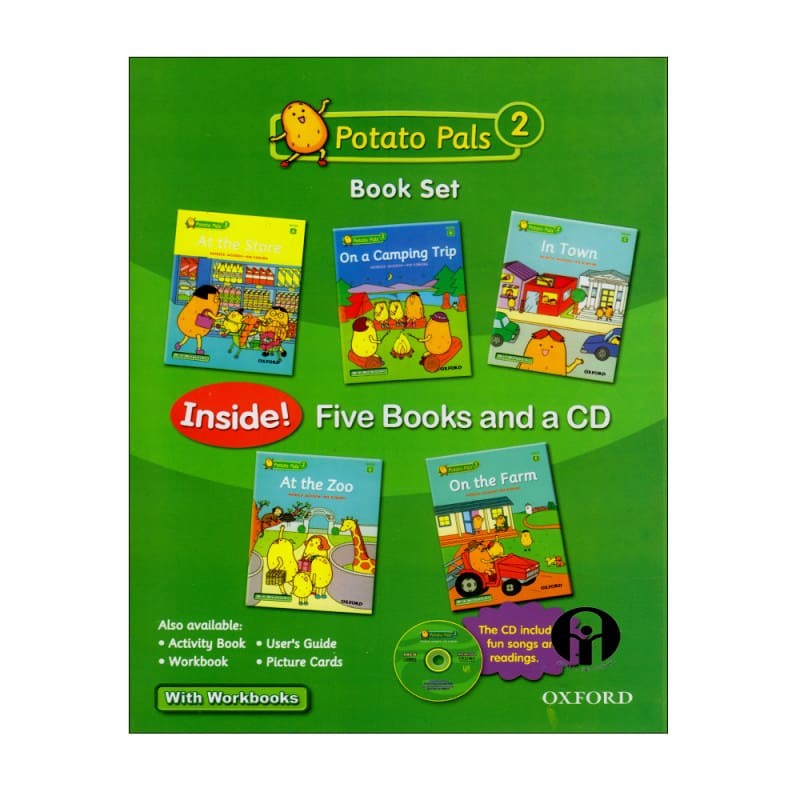 Potato Pals 2 Book Set پوتیتو پالس دو