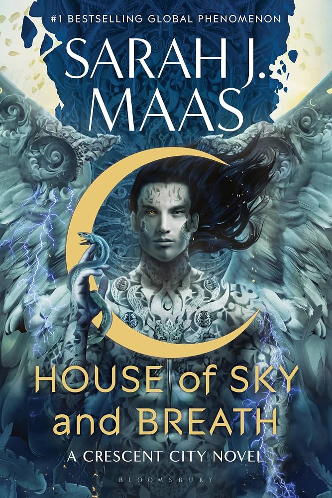 کتاب House of Sky and Breath (خانه‌ای از آسمان و نفس) اثر سارا جی. ماس | جلد دوم مجموعه Crescent City | نسخه PDF انگلیسی
