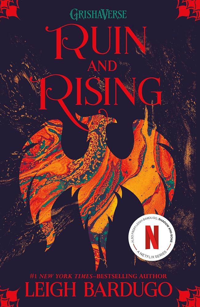 کتاب Ruin and Rising (ویرانی و خیزش) اثر لی باردوگو | جلد سوم مجموعه Grisha Trilogy | نسخه PDF انگلیسی