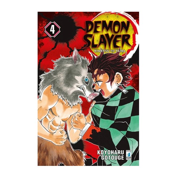 کتاب مانگا DEMON SLAYER VOL 4 شیطان کش جلد 4